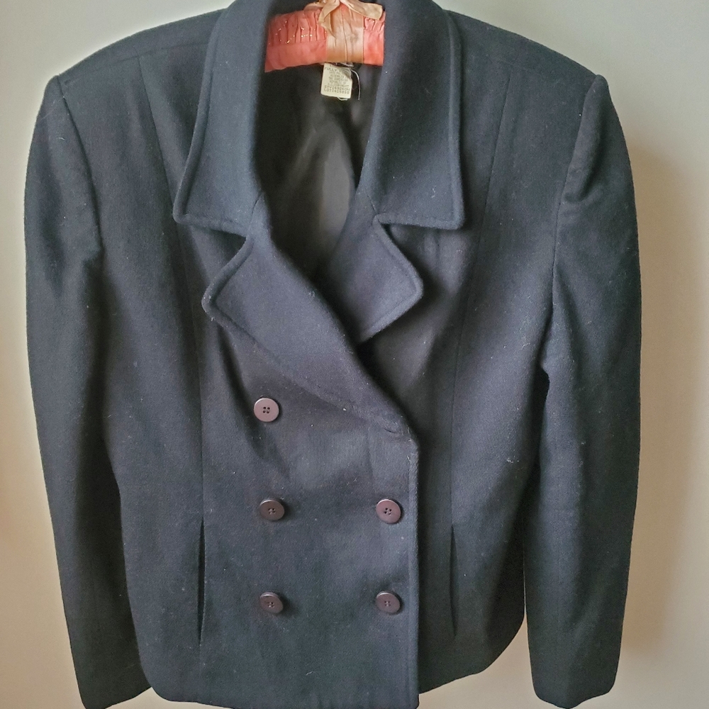Beautiful Black Wool Jacket